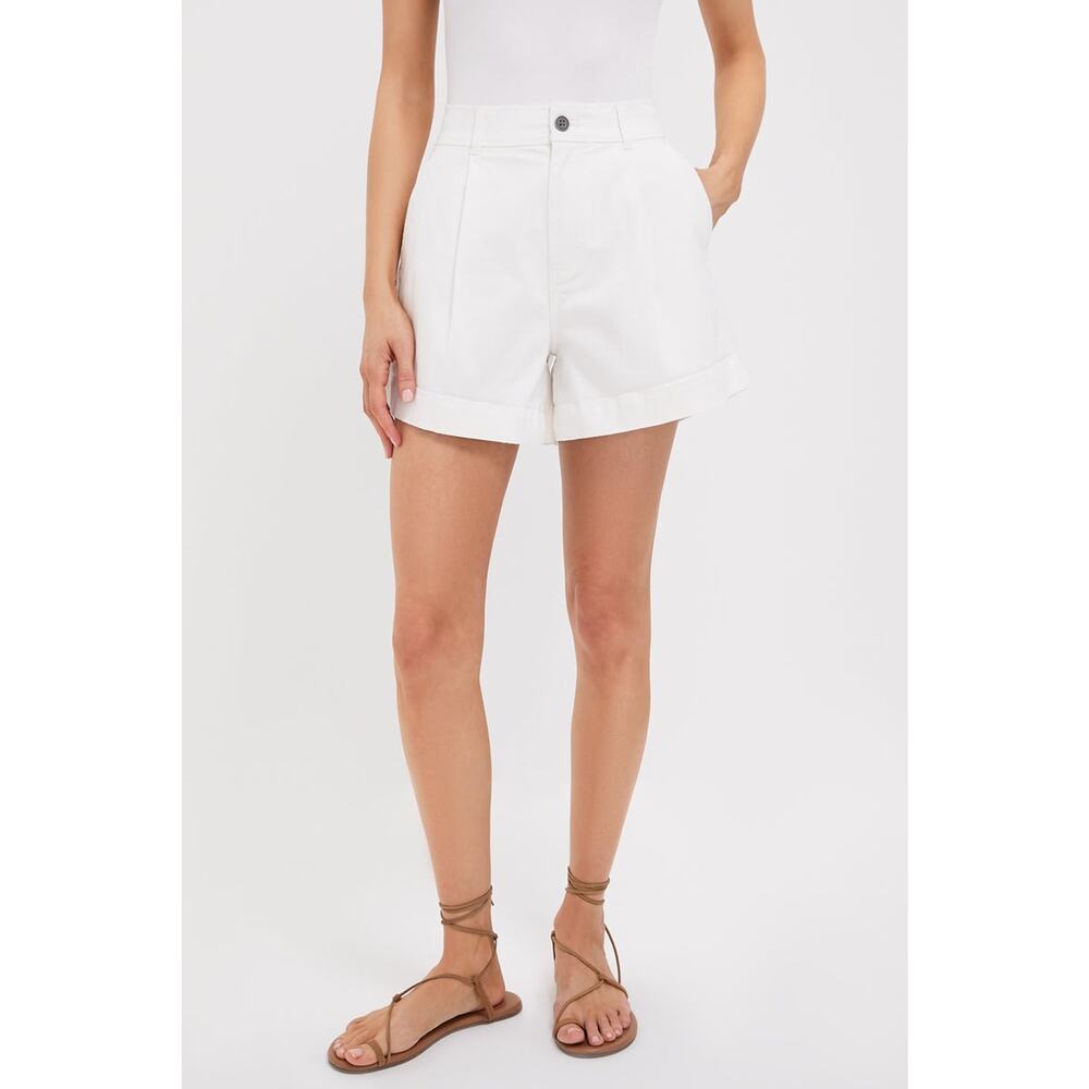 TUCKERNUCK White Wells Chino Shorts Size 10 NWT Retail $128 Tuckernuck